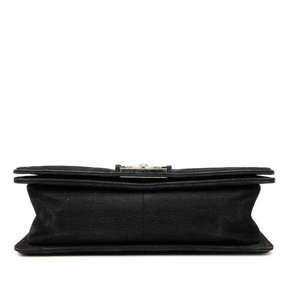 Chanel Boy Flap Bag Chevron Nubuck Old #246585C32B - Picture 3 of 7